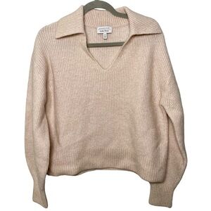 Los Angeles Atelier & Other Stories Blush Wool/Mohair Pullover Sweater Medium